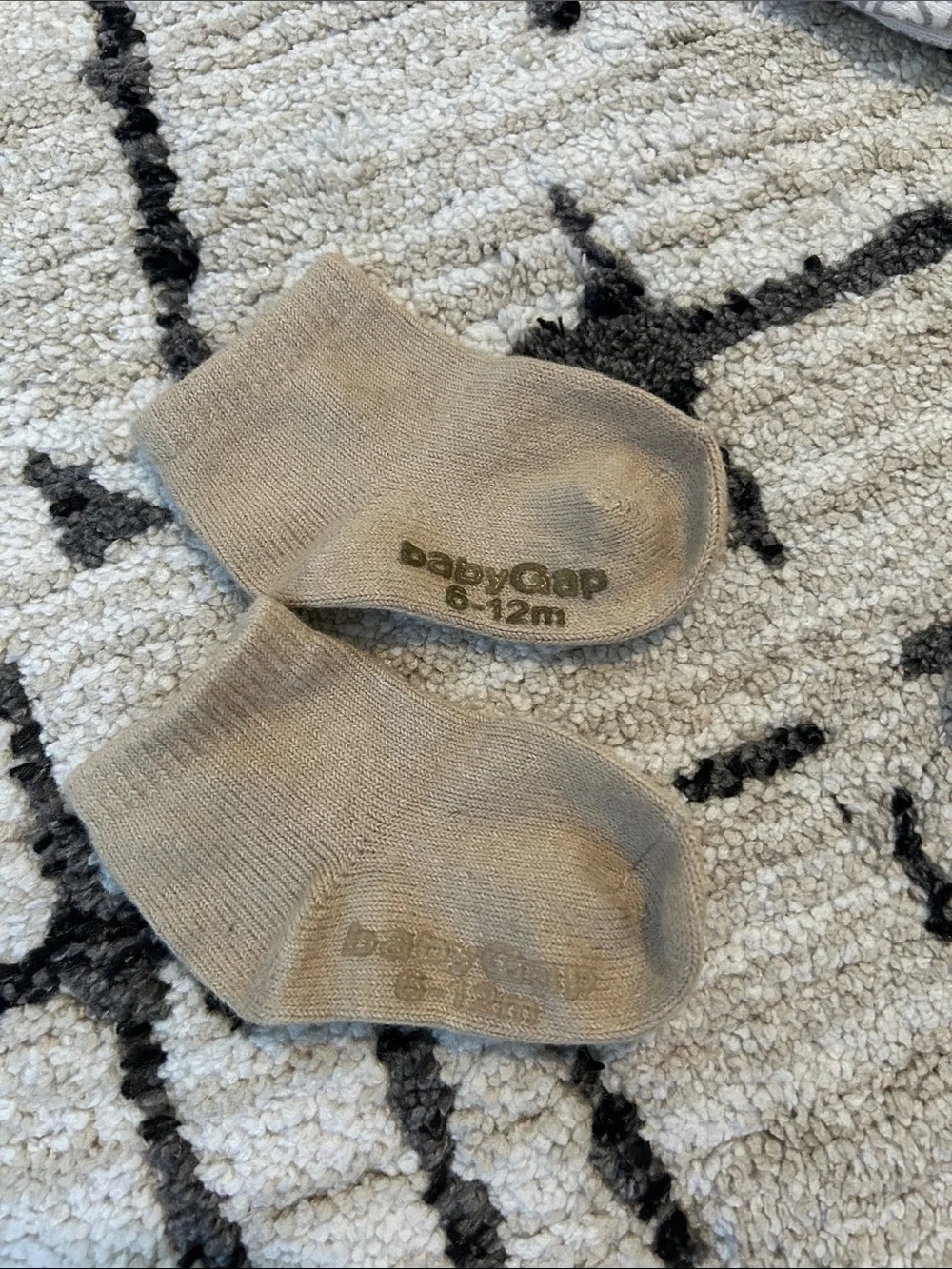 5 Neutral Slip-Proof Early Walker Baby Socks Bundle
